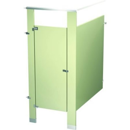 BRADLEY Bradley Powder Coated Steel 36" Wide Complete In-Corner Compartment, Almond - IC13660-ALM IC13660-ALM